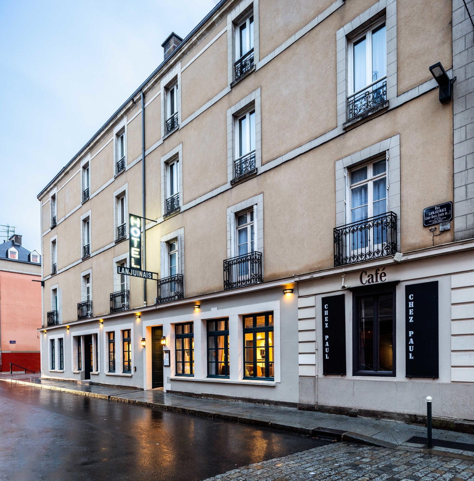 Hotel Lanjuinais Rennes Eksteriør billede